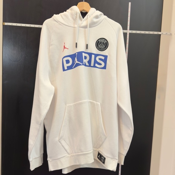 Jordan Paris Saint Germain White Hoodie - Picture 2 of 5